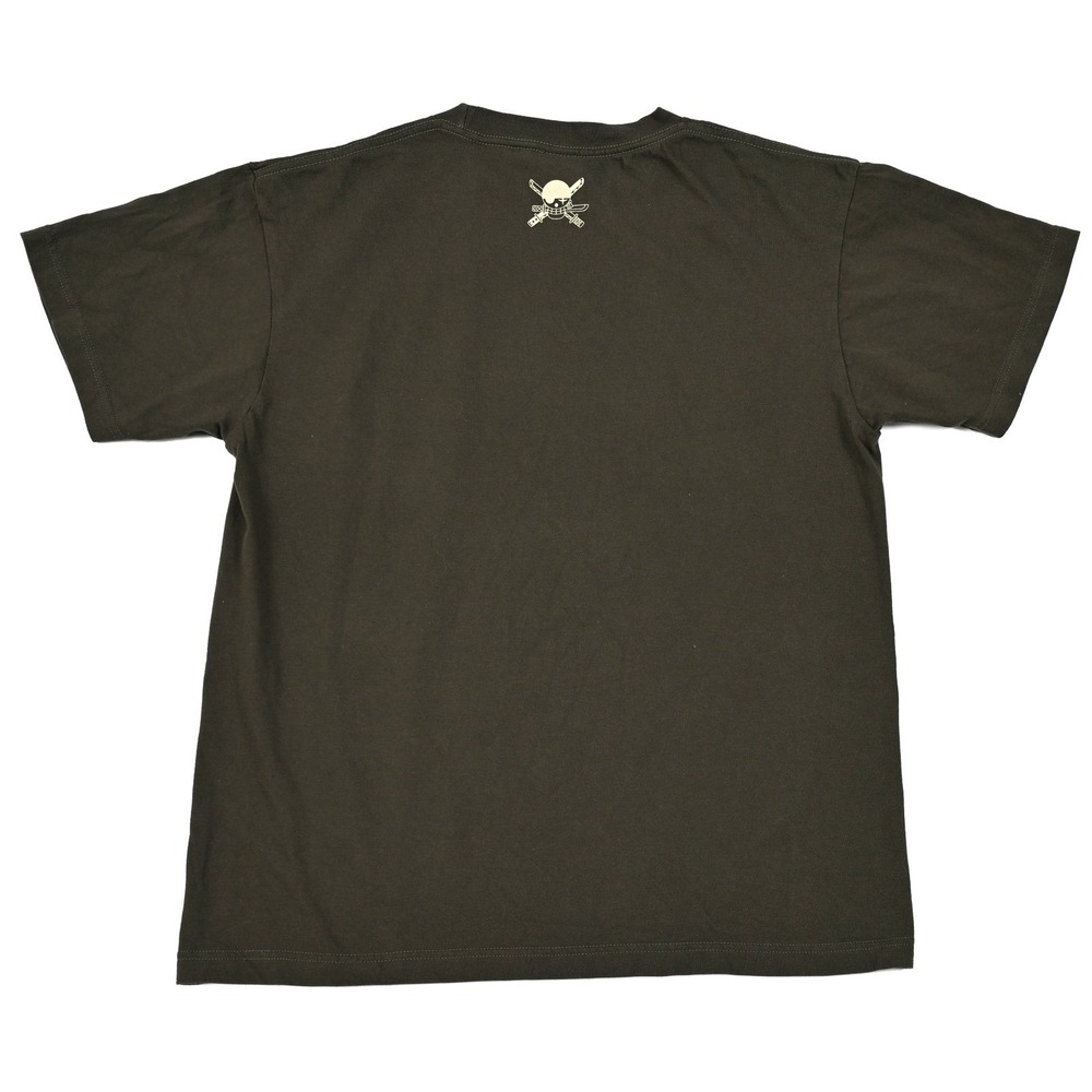 One Piece Anime Toru 25th Anniversary Shueisha Olive T Shirt Med Pirate Hunter - Picture 7 of 8
